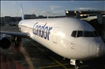 Boeing 767-300 in Frankfurt Main airport